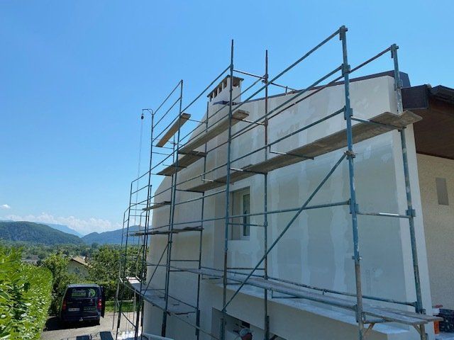 Peinture et isolation extérieure façade