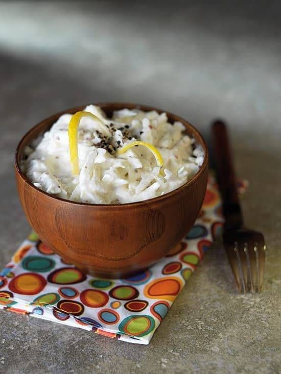 Céleri râpé sauce moutarde et fromage blanc