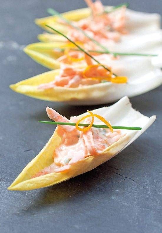 Barquette d’endive et carottes