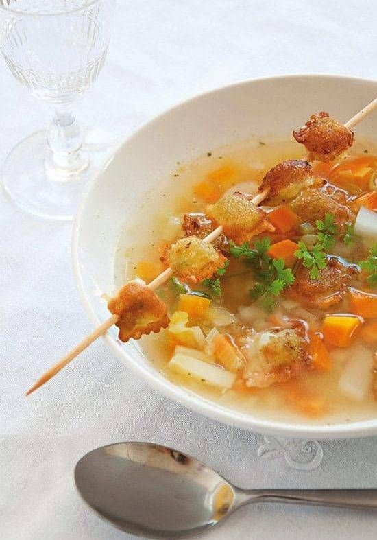 Minestrone de légumes