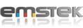 Eine Nahaufnahme des Emstek-Logos auf weißem Hintergrund.