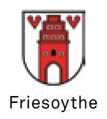 Ein Pixelart-Symbol eines roten Turms mit zwei Herzen darauf.