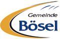 Das Logo der Gemeinde Bösel ist gelb und blau.