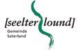 Es ist ein Logo für einen Ort namens Seelter Lound.