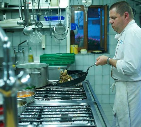 La cuisine authentique de l'Auberge de Choully