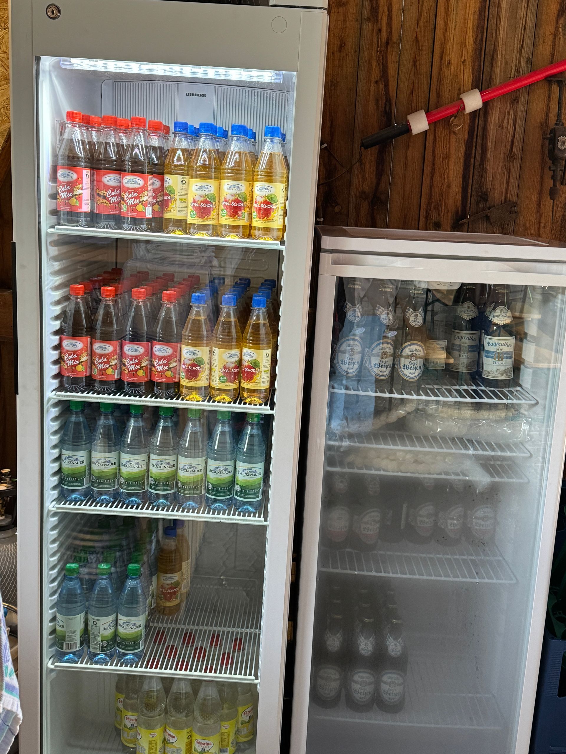 Kühlschrank mit Getränken