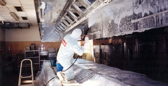 Dégraissage de hotte