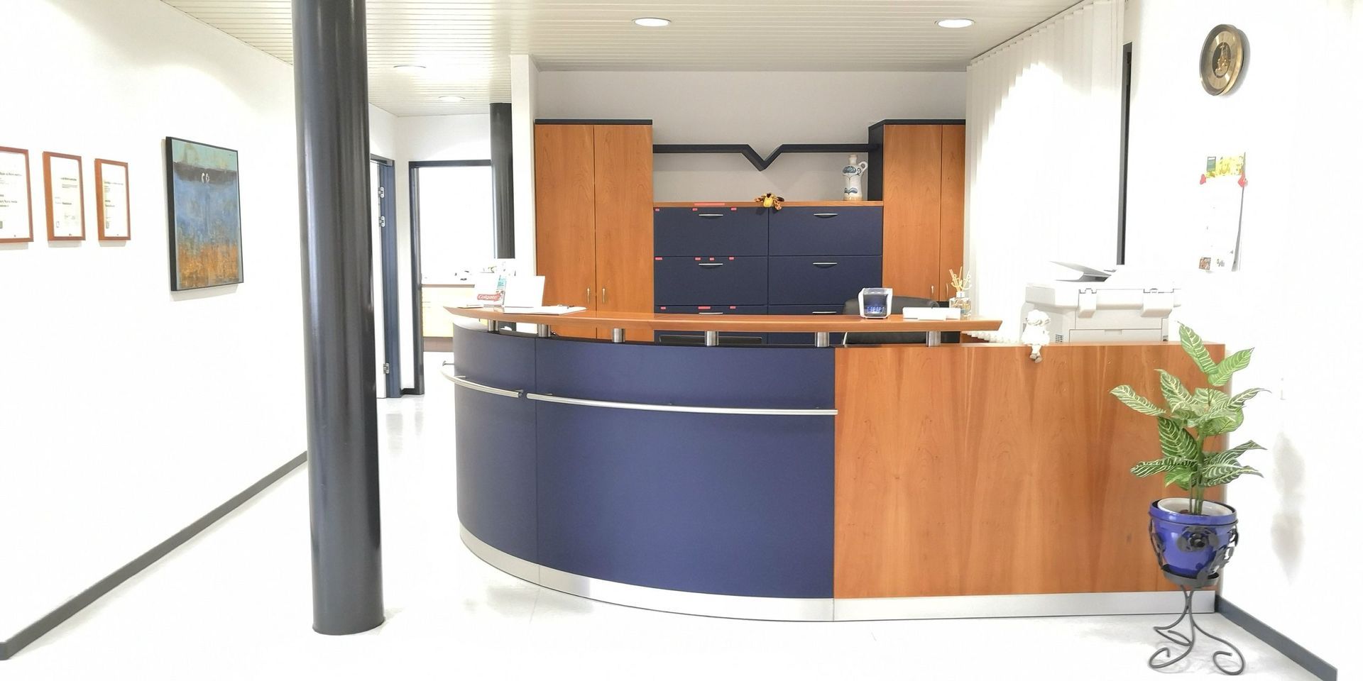 Reception - River Rock Dental - Studio Dentistico Bellinzona