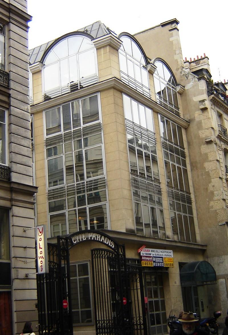 Bien immobilier en milieu urbain - Façade