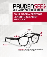 Lunettes connectées pour le confort de la conduite