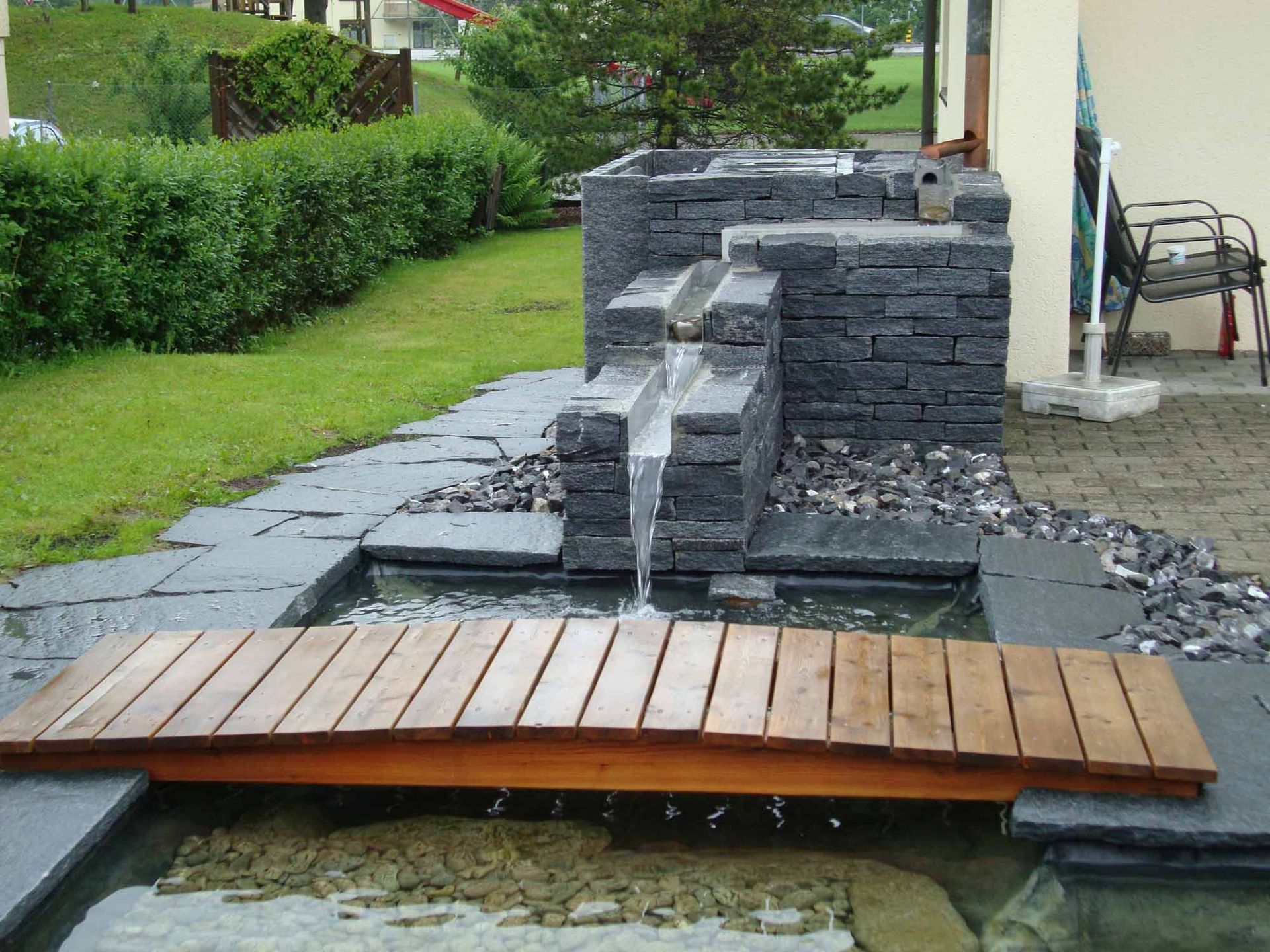 Wasser im Garten - Nägele & Bösch Gartenbau GmbH