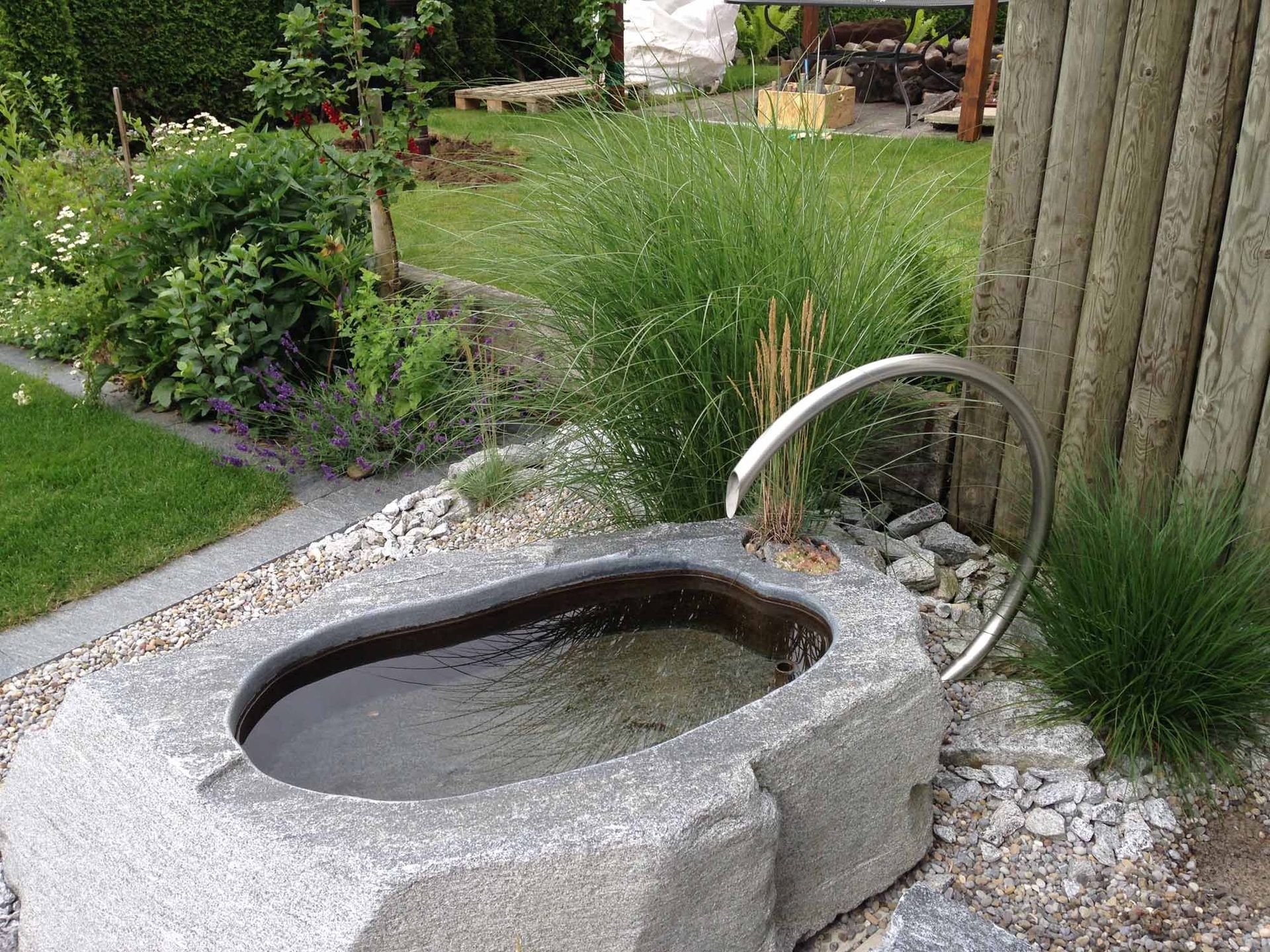 Wasser im Garten - Nägele & Bösch Gartenbau GmbH