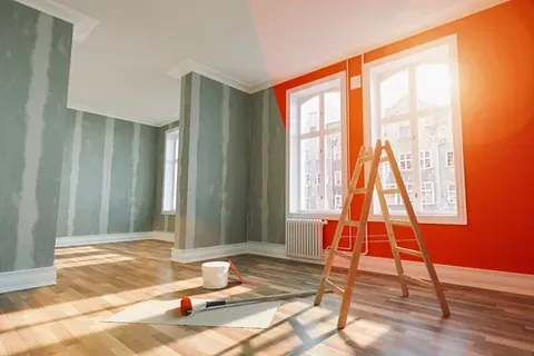 Huoneen maalaustyöt