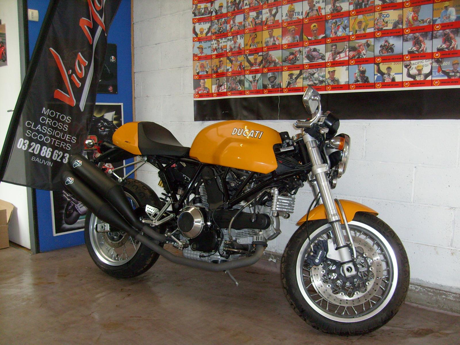 Ducati années 80 restaurée