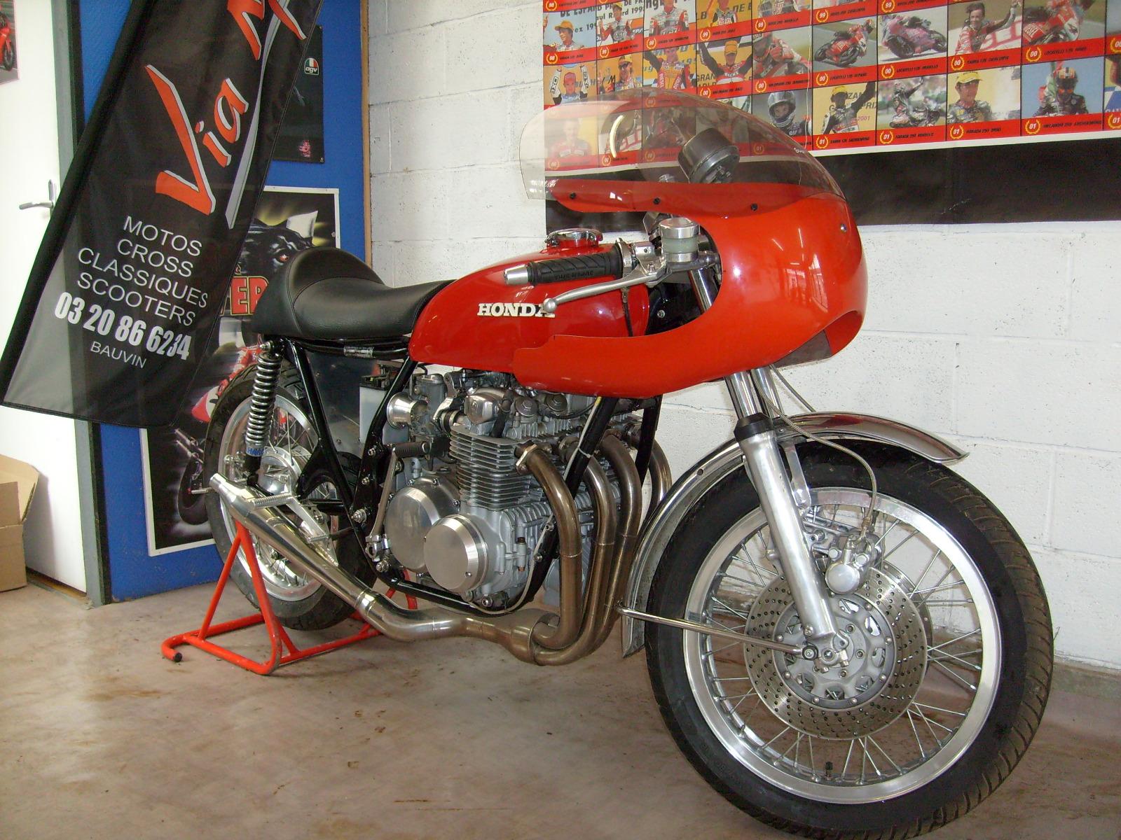 Ancienne Ducati remise à neuf