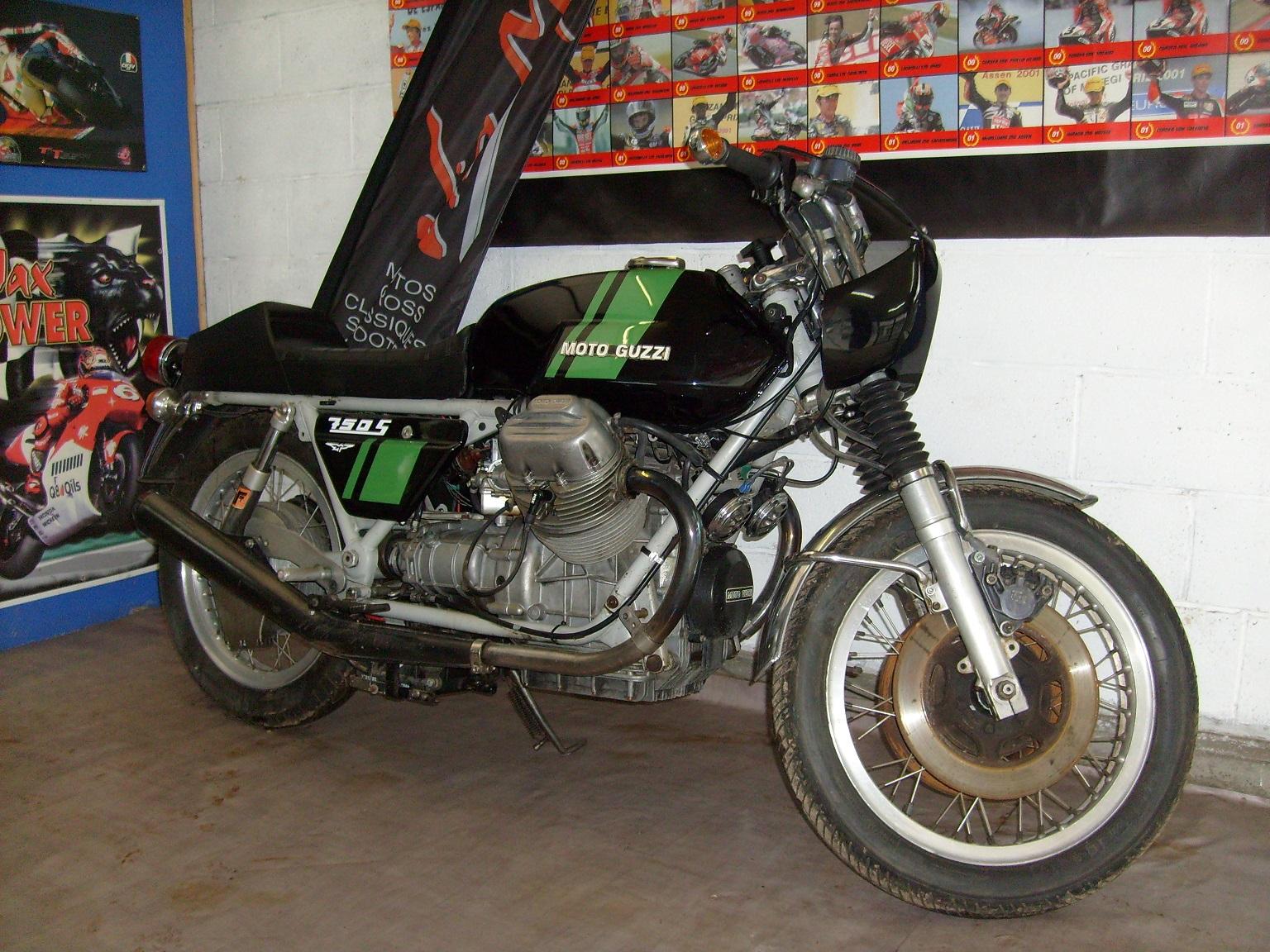 Moto Guzzi restaurée