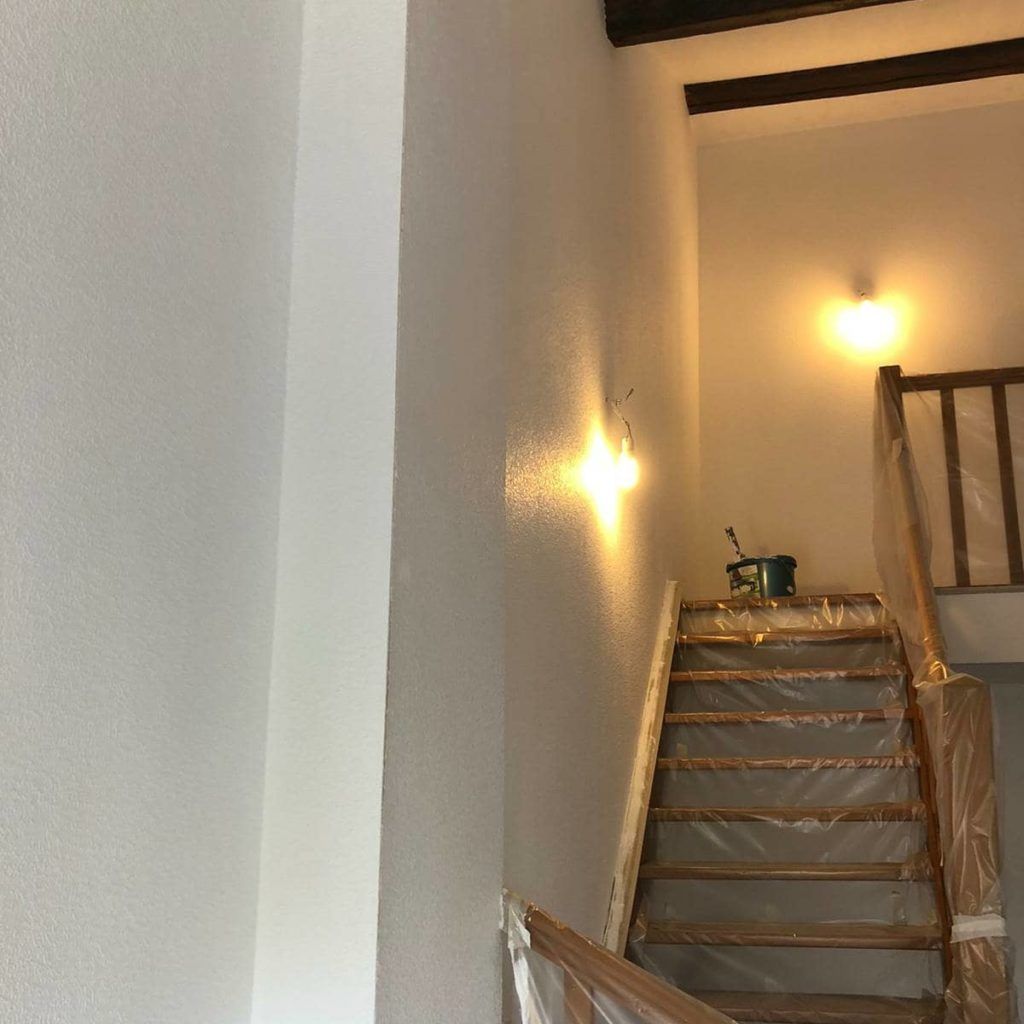peinture intérieure escalier