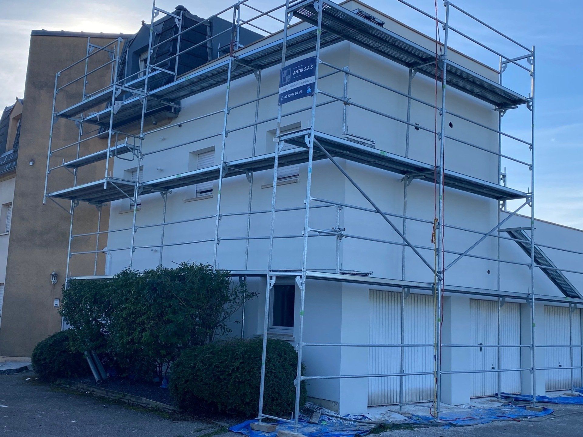 Travaux de peinture aprés