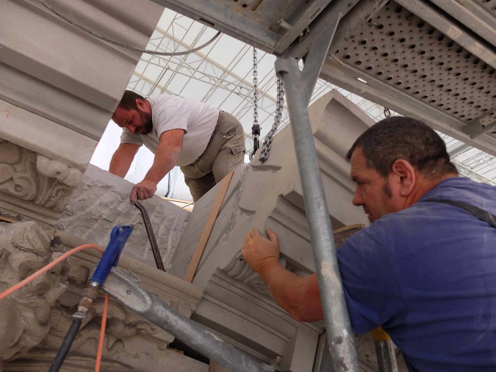 Pose d'élément nettoyé - Pierre Leprat SA