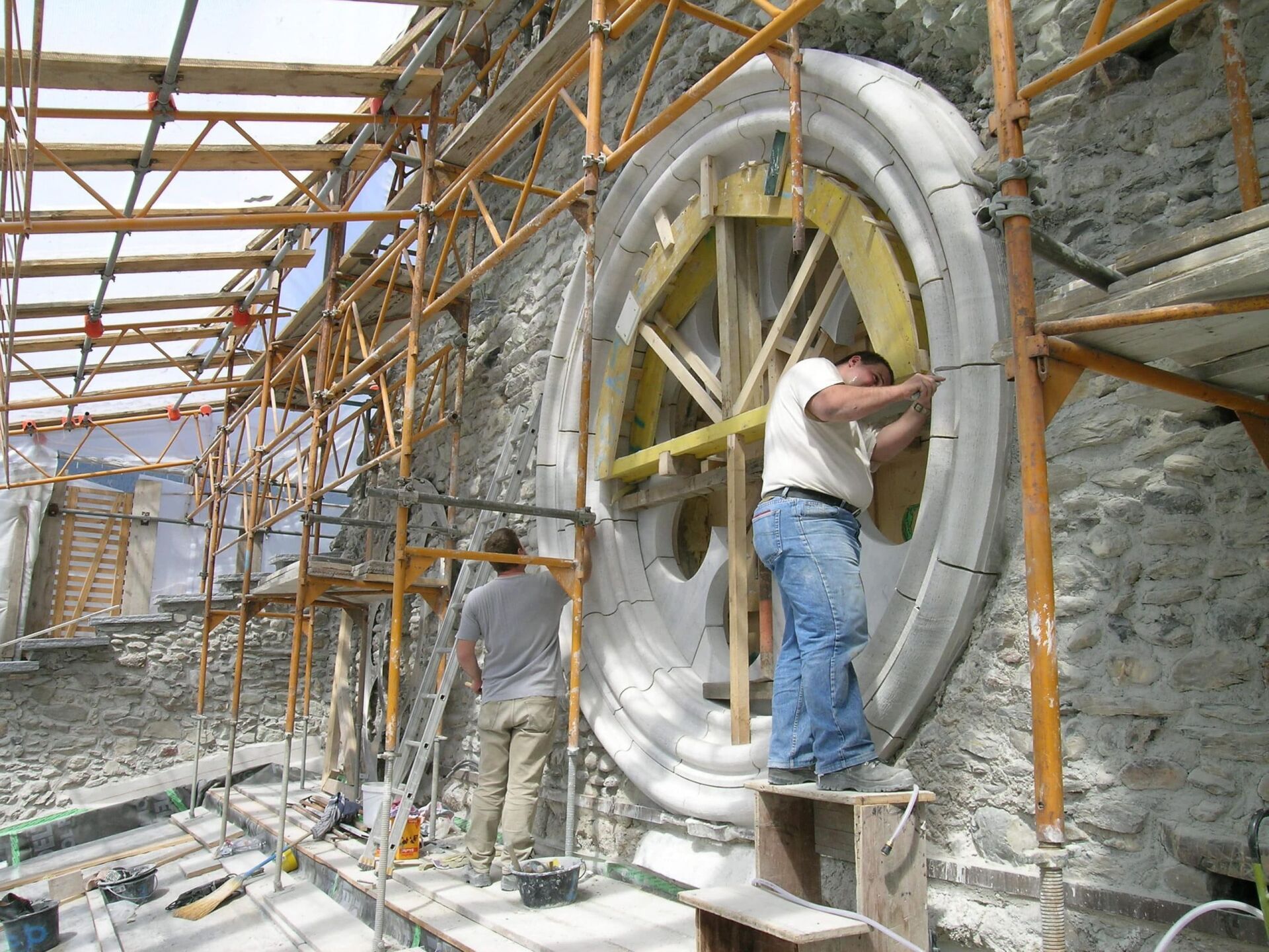 Pose d'élément nettoyé - Pierre Leprat SA
