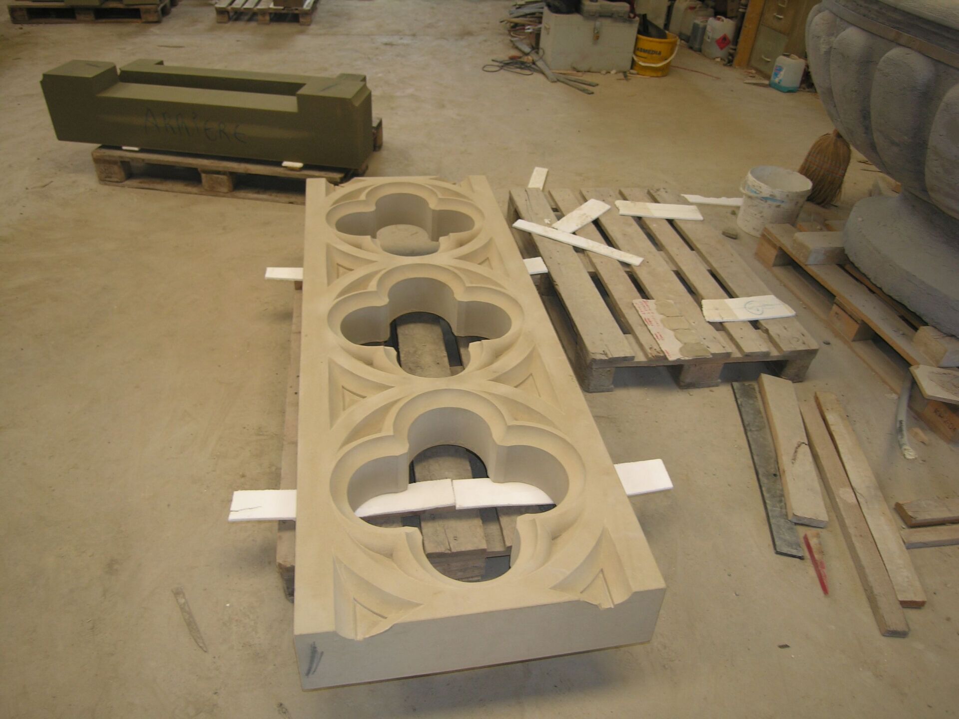 Pose d'élément nettoyé - Pierre Leprat SA