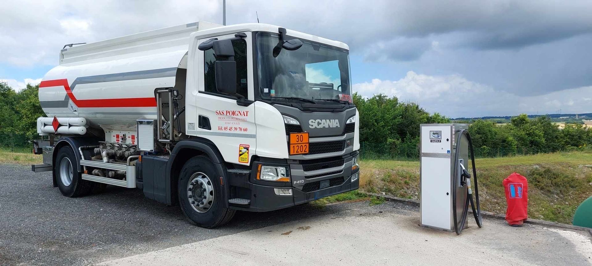 Livraison de produits pétroliers en Charente