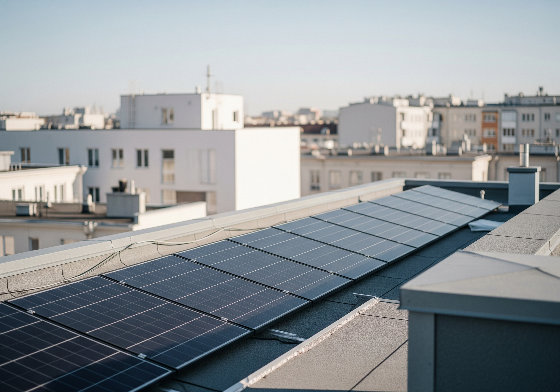 Nettoyage de panneaux solaires