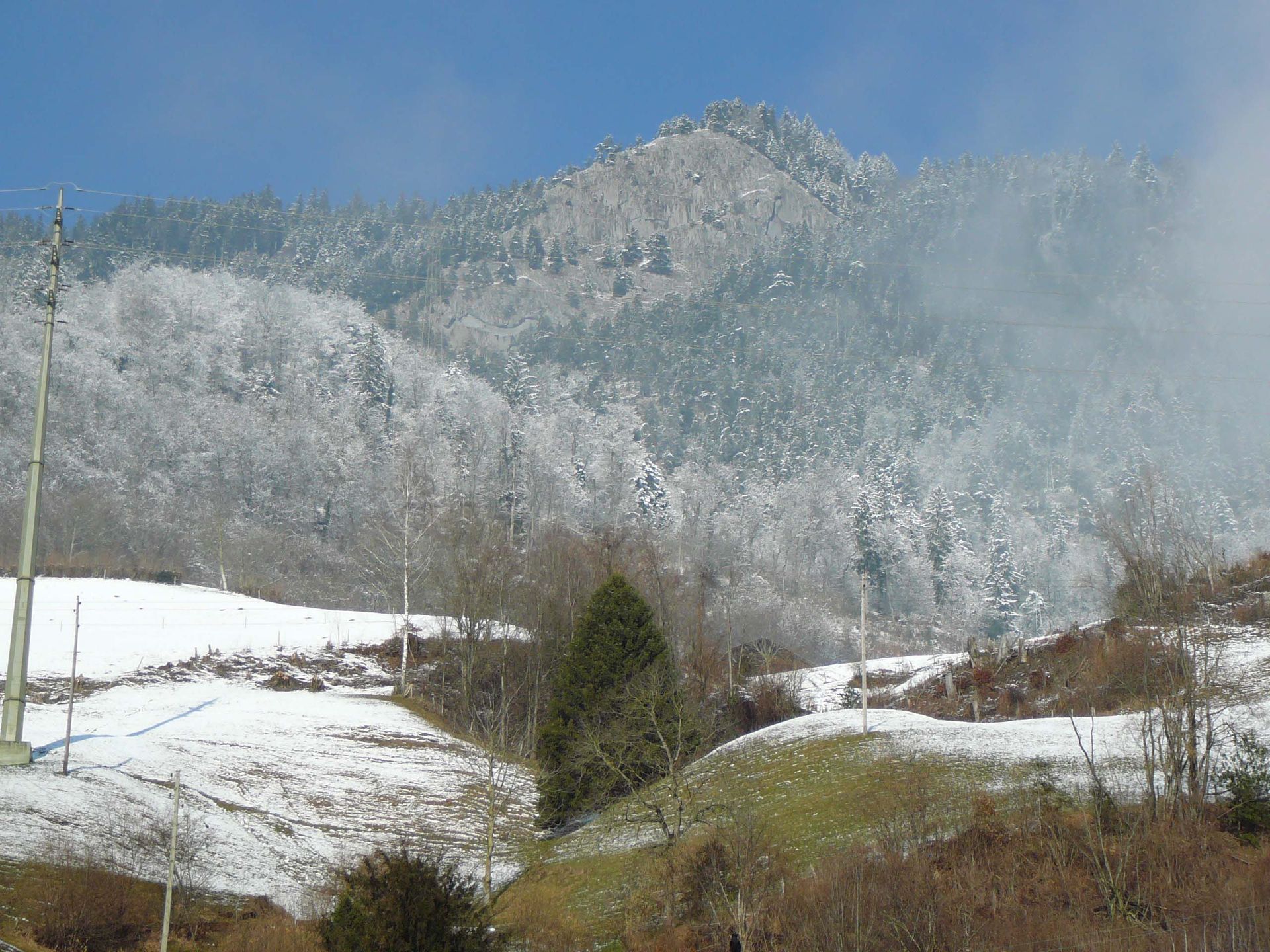Winter - Diräkt vom Niederstad - Alpnachstad