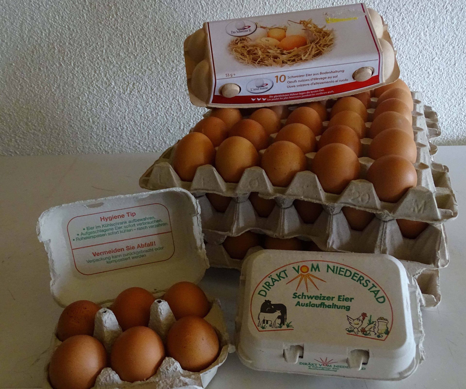 Eier - Diräkt vom Niederstad - Alpnachstad