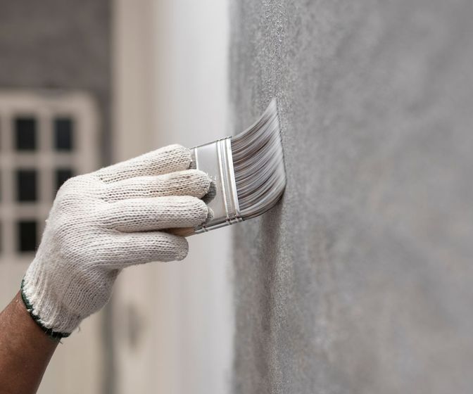 Un pinceau pour la peinture