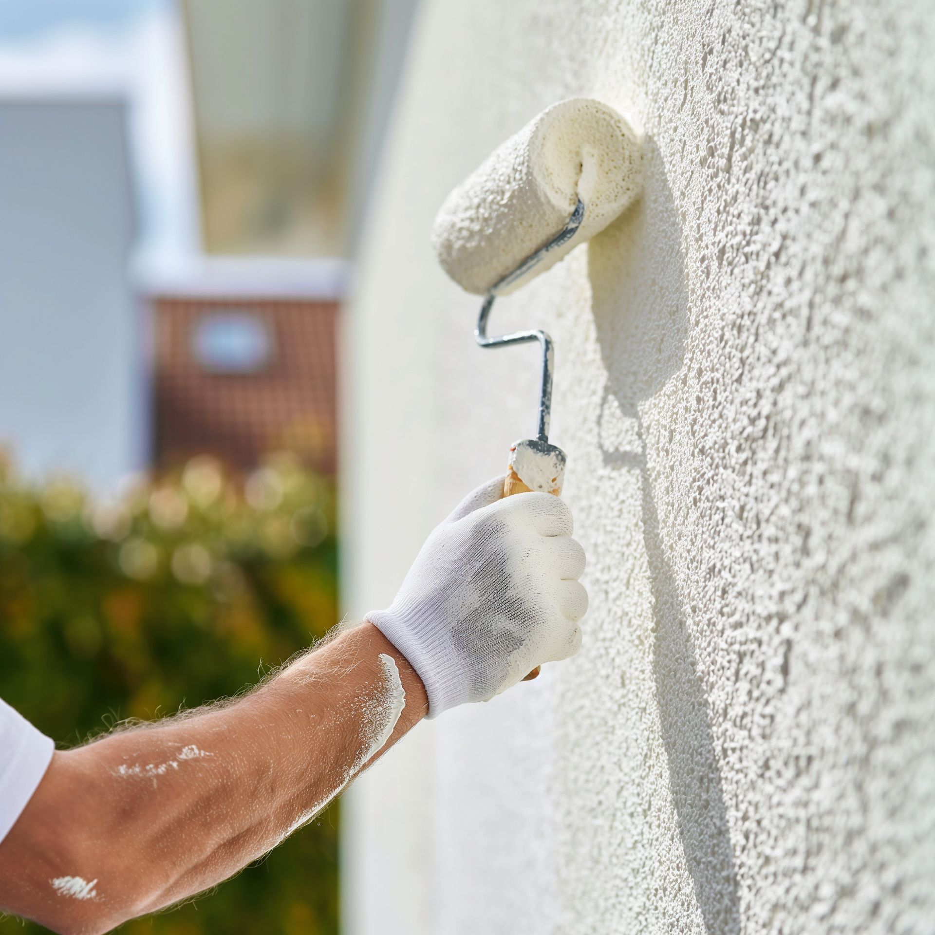 Des travaux de peinture extérieure