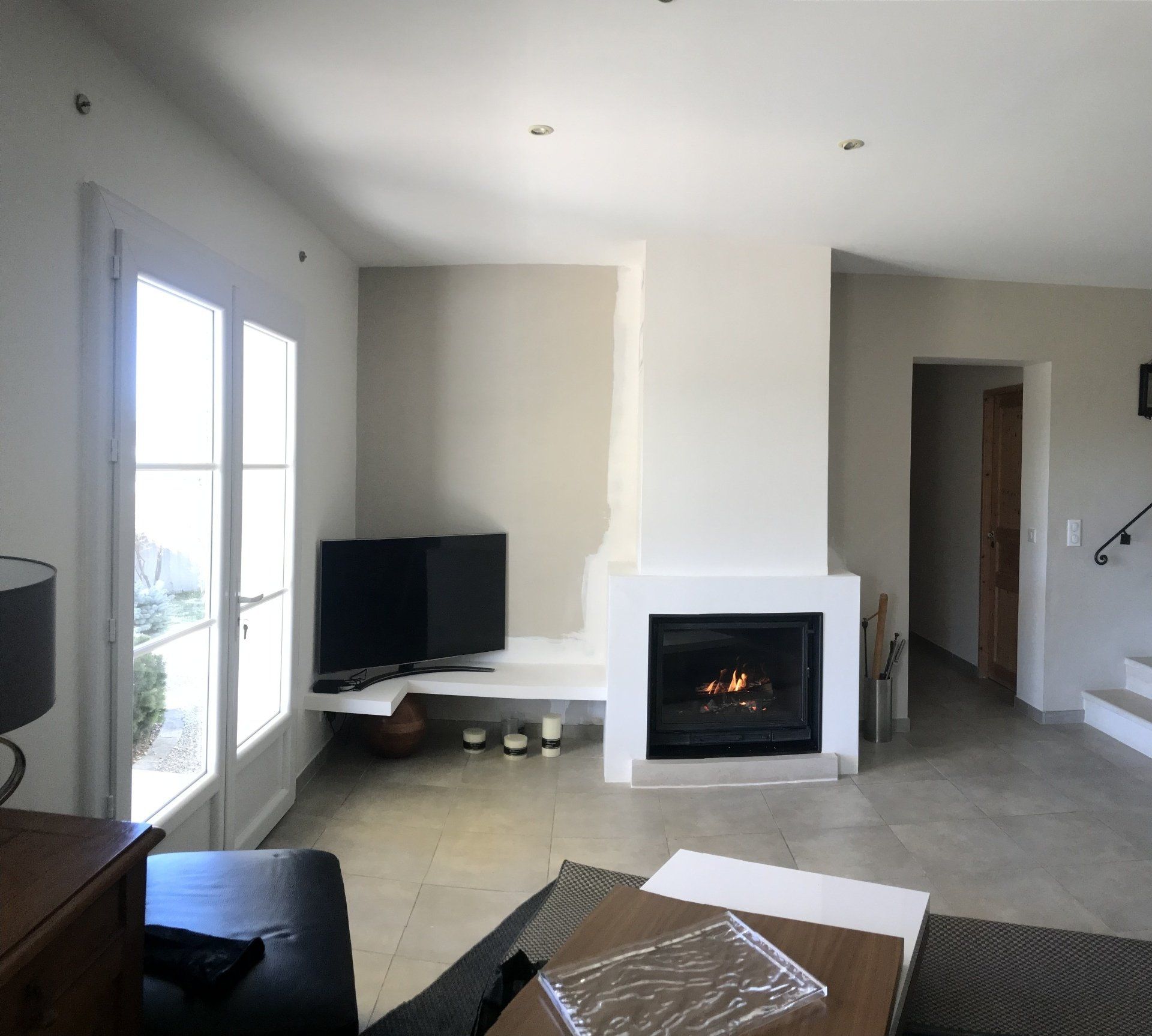 Cheminée en rénovation