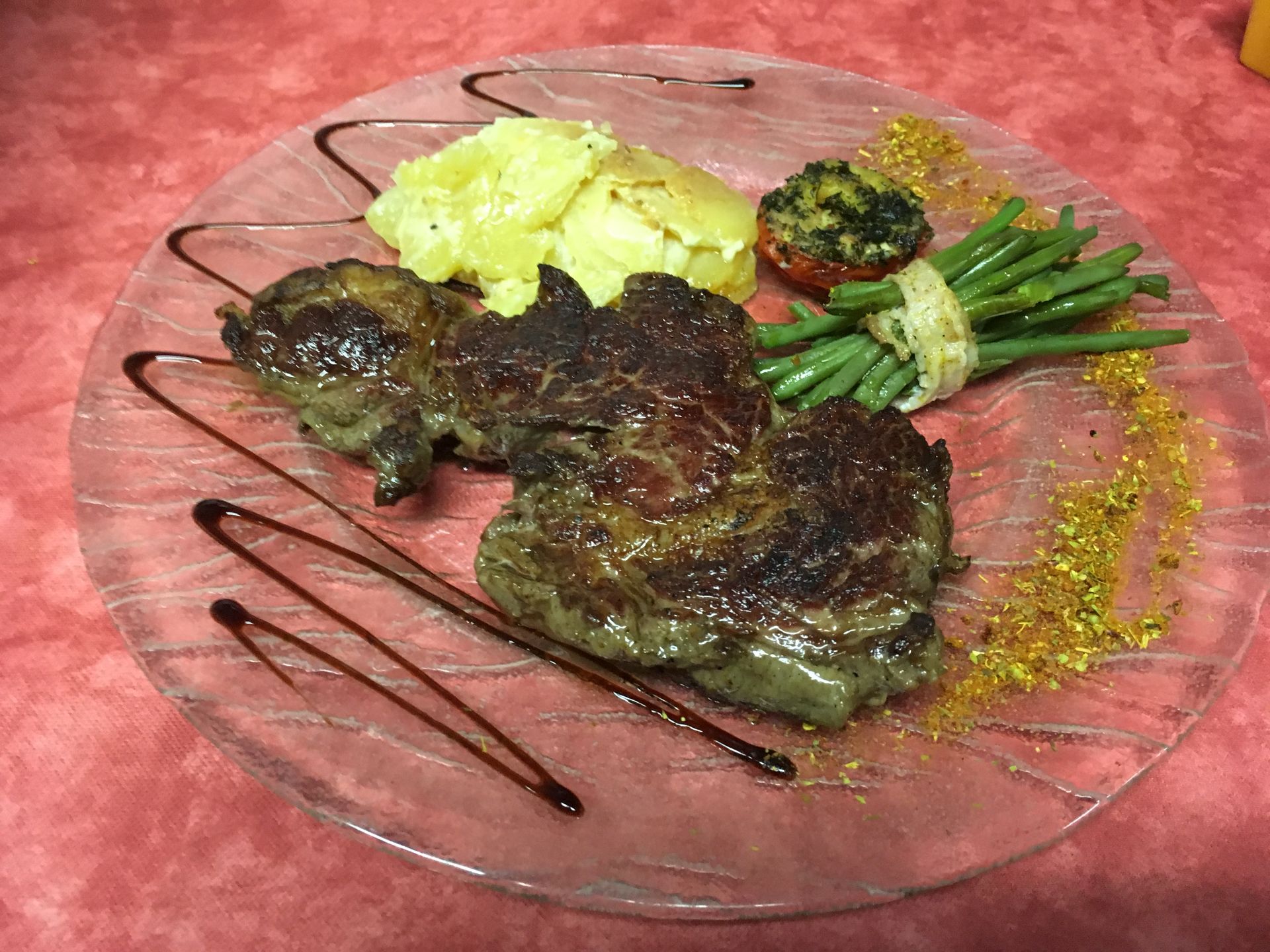 Belle entrecôte grillée