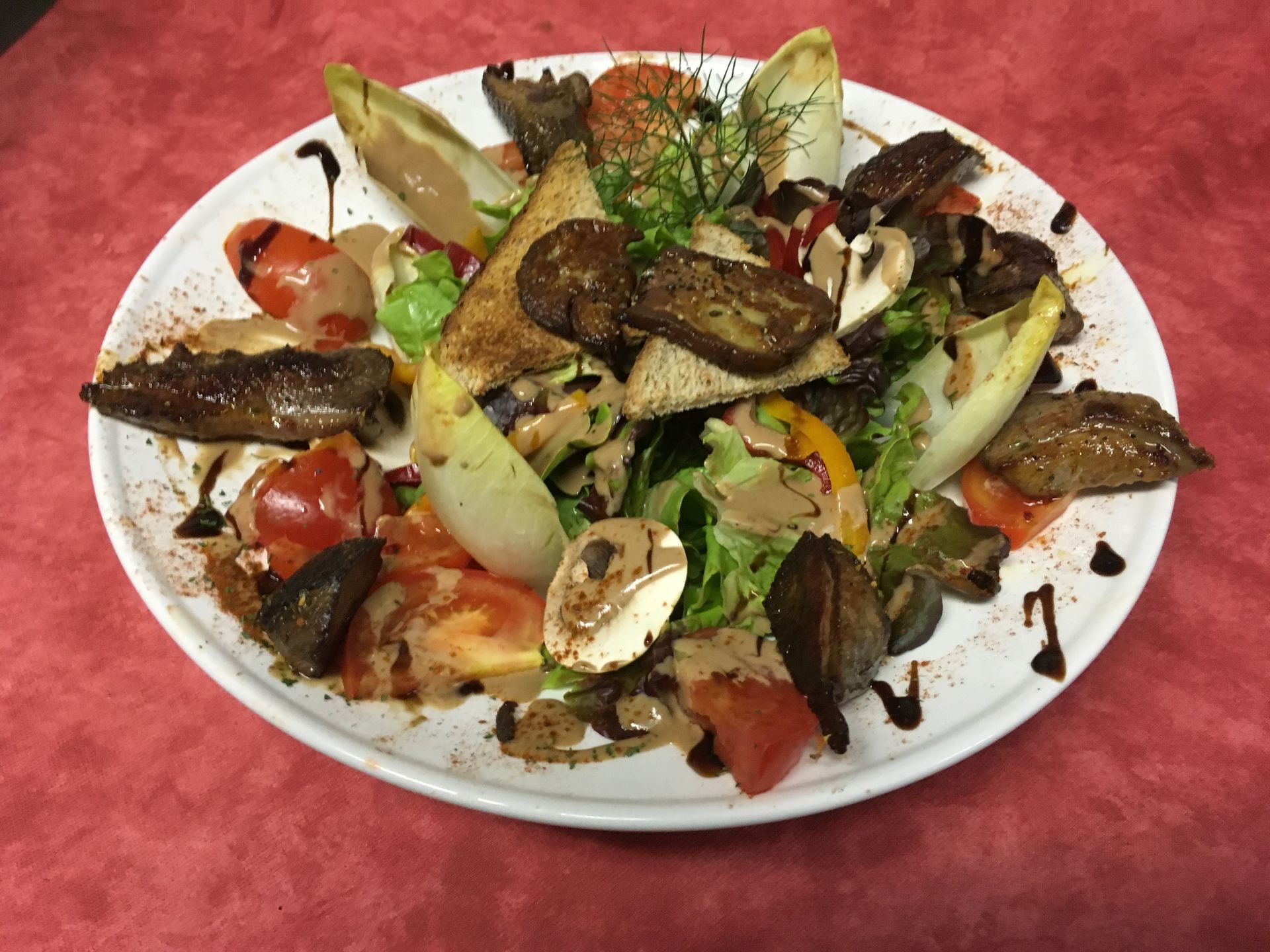 Salade gourmande
