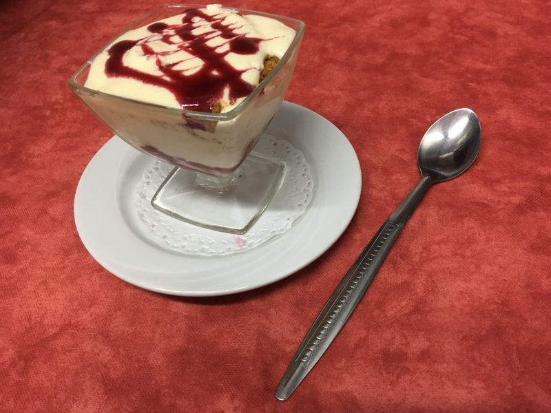 Tiramisu framboise