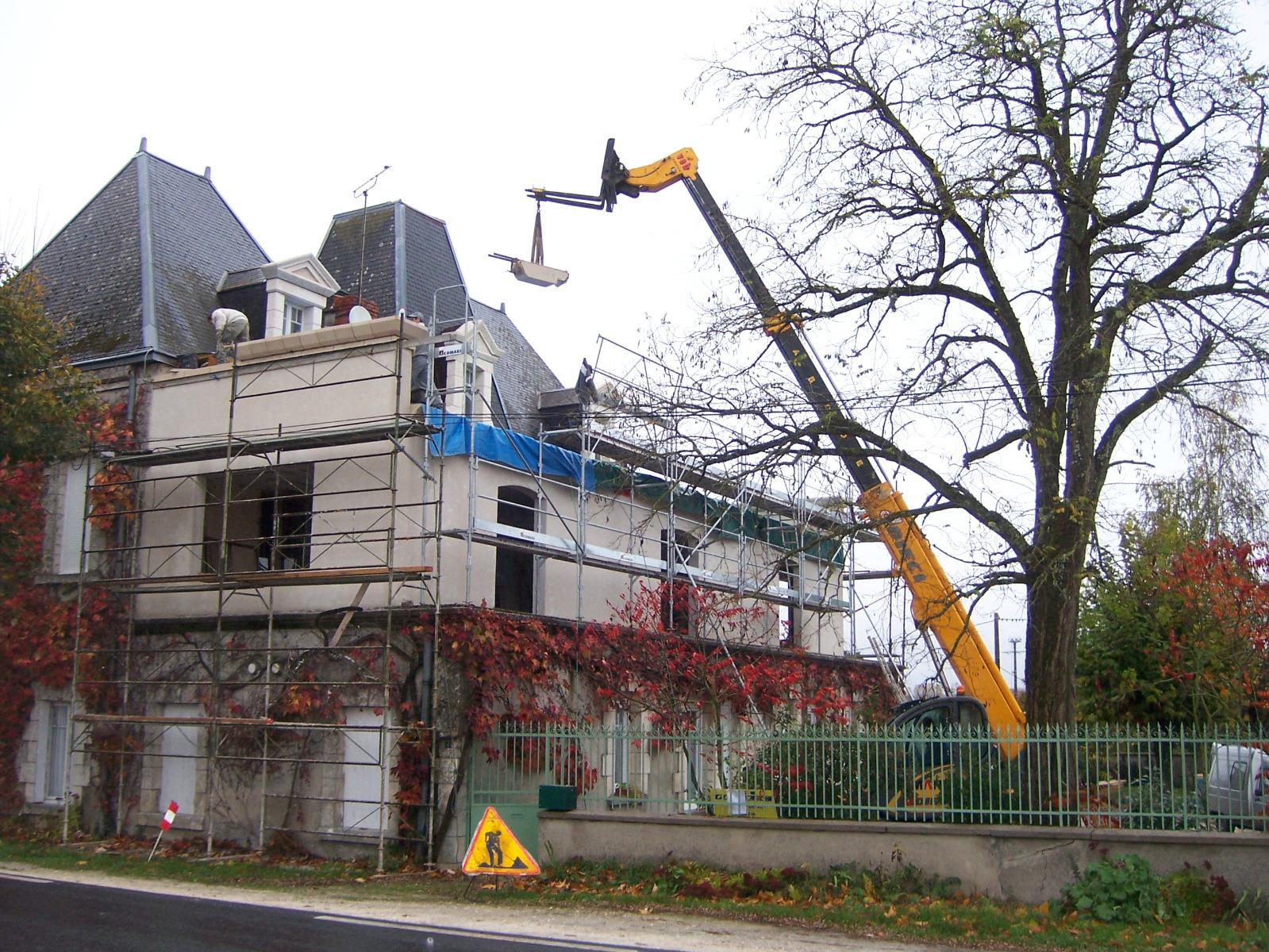 Travaux de maçonnerie