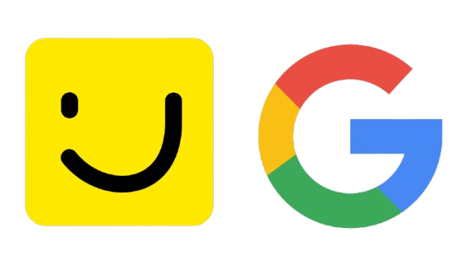 Logo de pagesjaunes et Google.