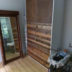 Holz und Stahl kombiniert, Garderobe, Schreinerei Molitor