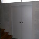 Synchronschiebetür und Lichtband, Schreinerei Molitor