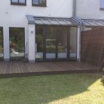 Terrasse mit Sichtzaun aus Holz, Schreinerei Molitor