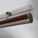 Handlauf mit Nussbaumfüllung, Schreinerei Molitor