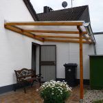 Terrassenüberdachung aus Holz, Schreinerei Molitor