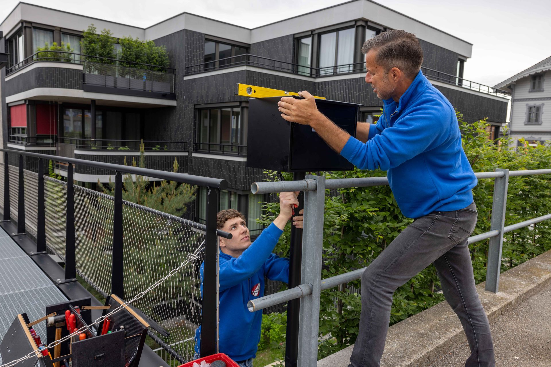 Elektronische Schliessanlage für Tür