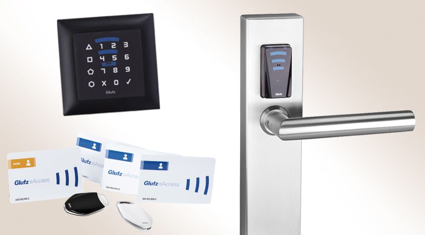 Elektronische Schliessanlage für Tür