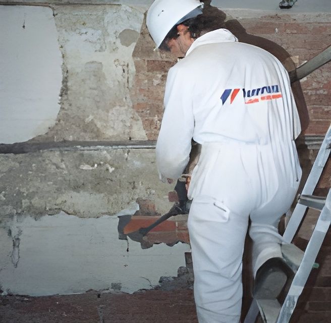 Sanieren von Feuchtigkeitsschäden