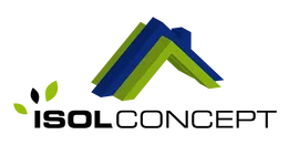 Logo d'Isol Concept sur fond blanc