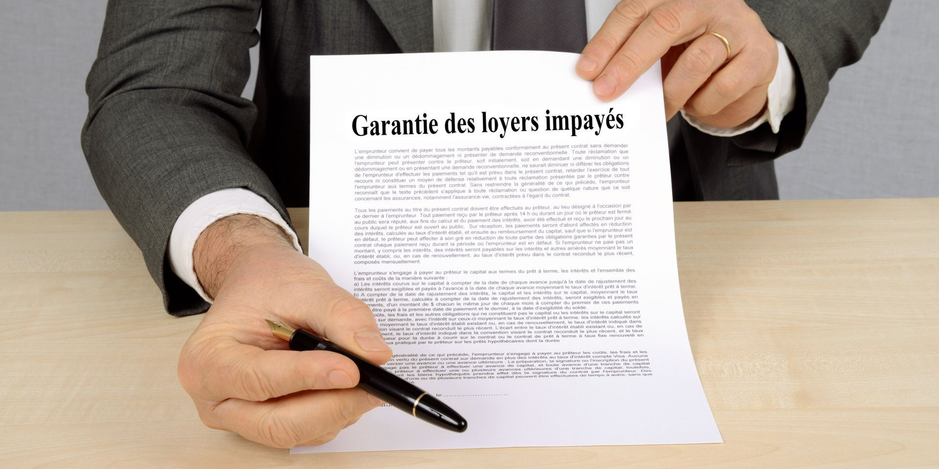 Document pour loyer impayé.