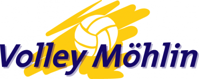 Ein Logo für ein Volleyballteam namens Volleyball Mohlin