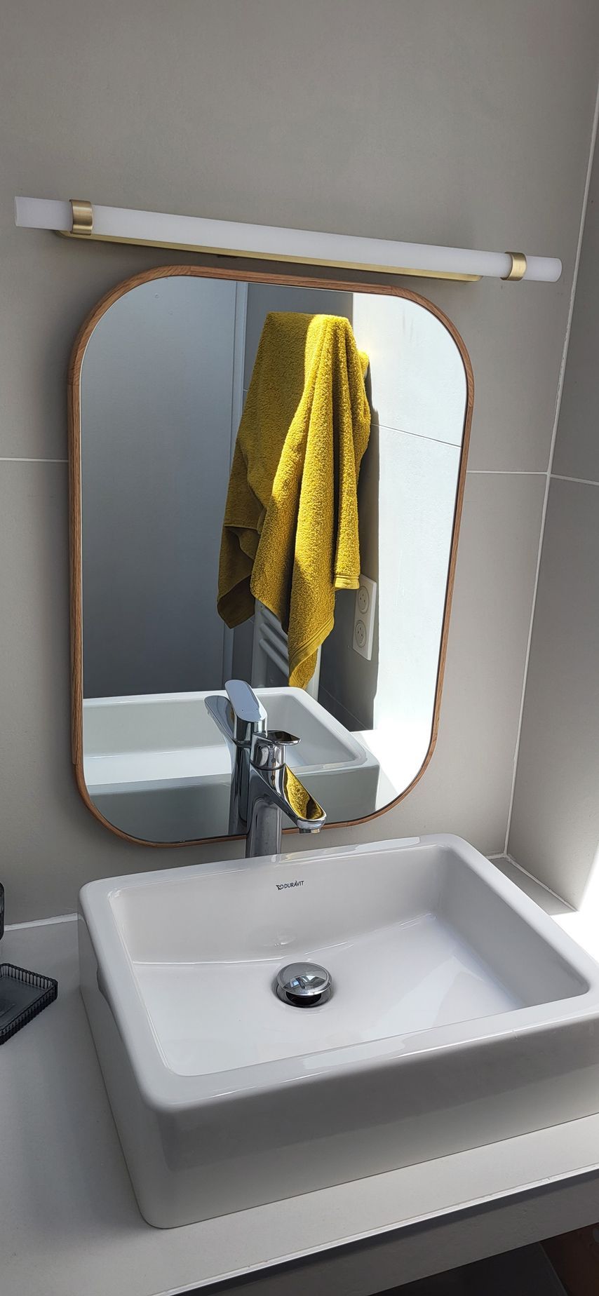 Pose de meubles de salle de bains