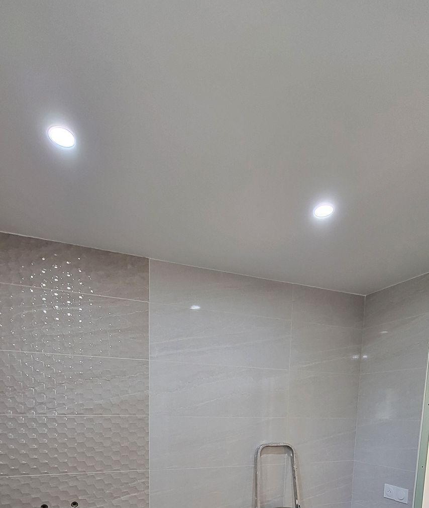 Mise en place de spots lumineux